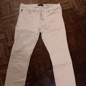 John Varvatos Wight Jeans - slim fit - 34 waist 32 inseam - in cream